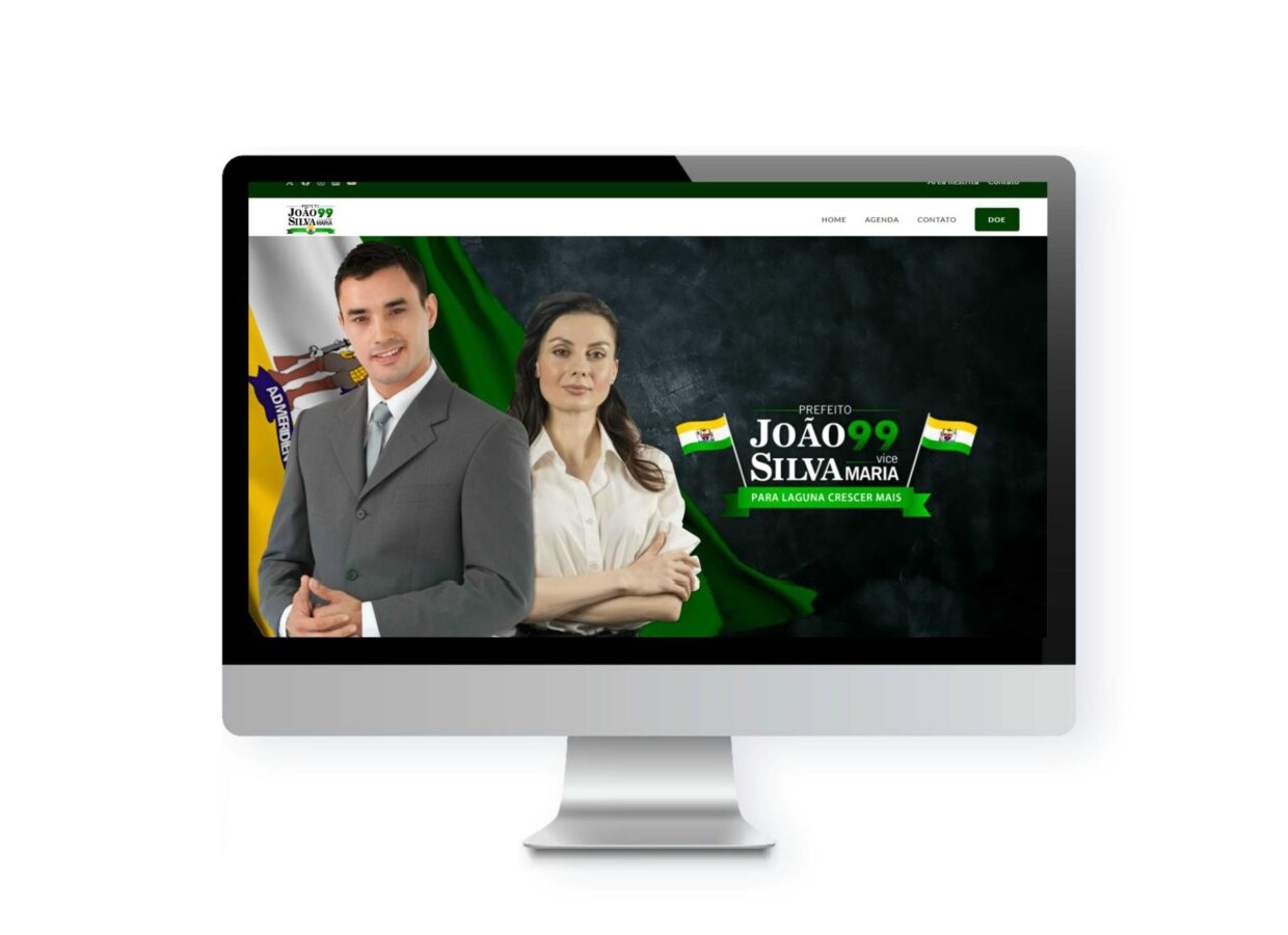 Site Campanha Política Laguna SC Site Institucional