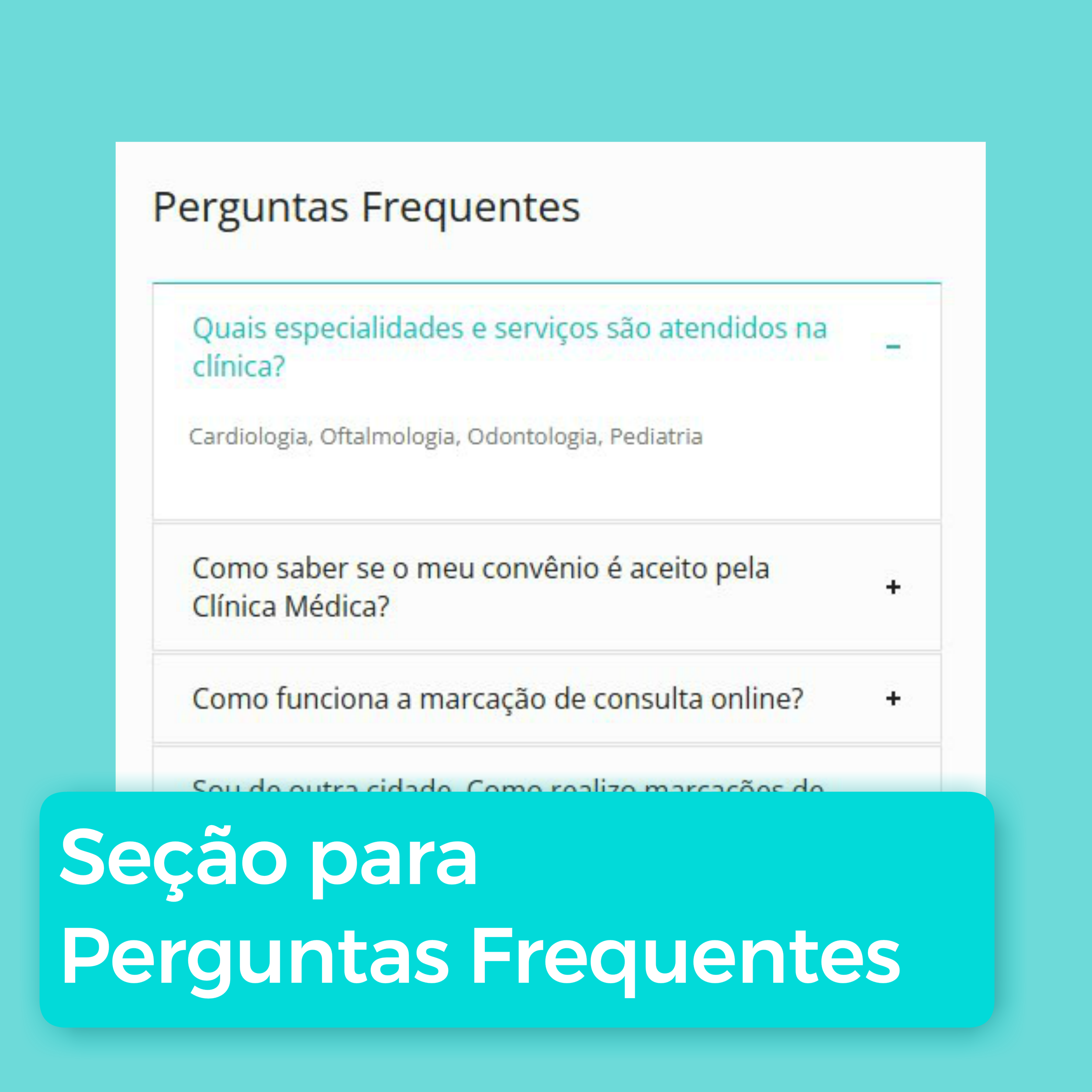 Site para Clínica Medica Blue Commerce